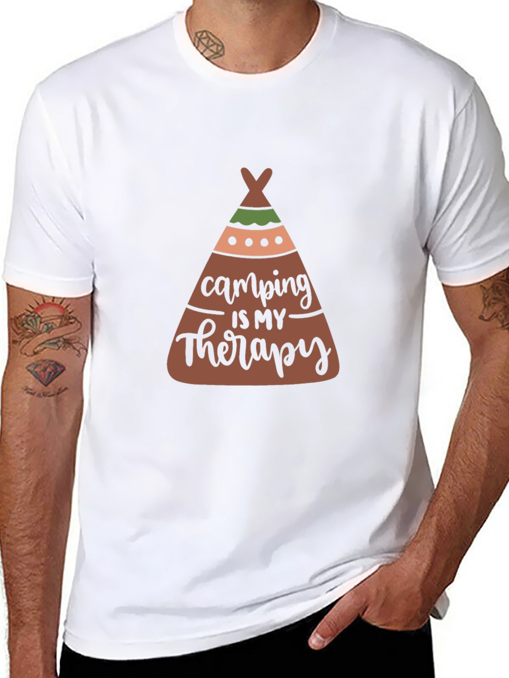 Camping Therapy T-Shirt: Adventure Awaits!