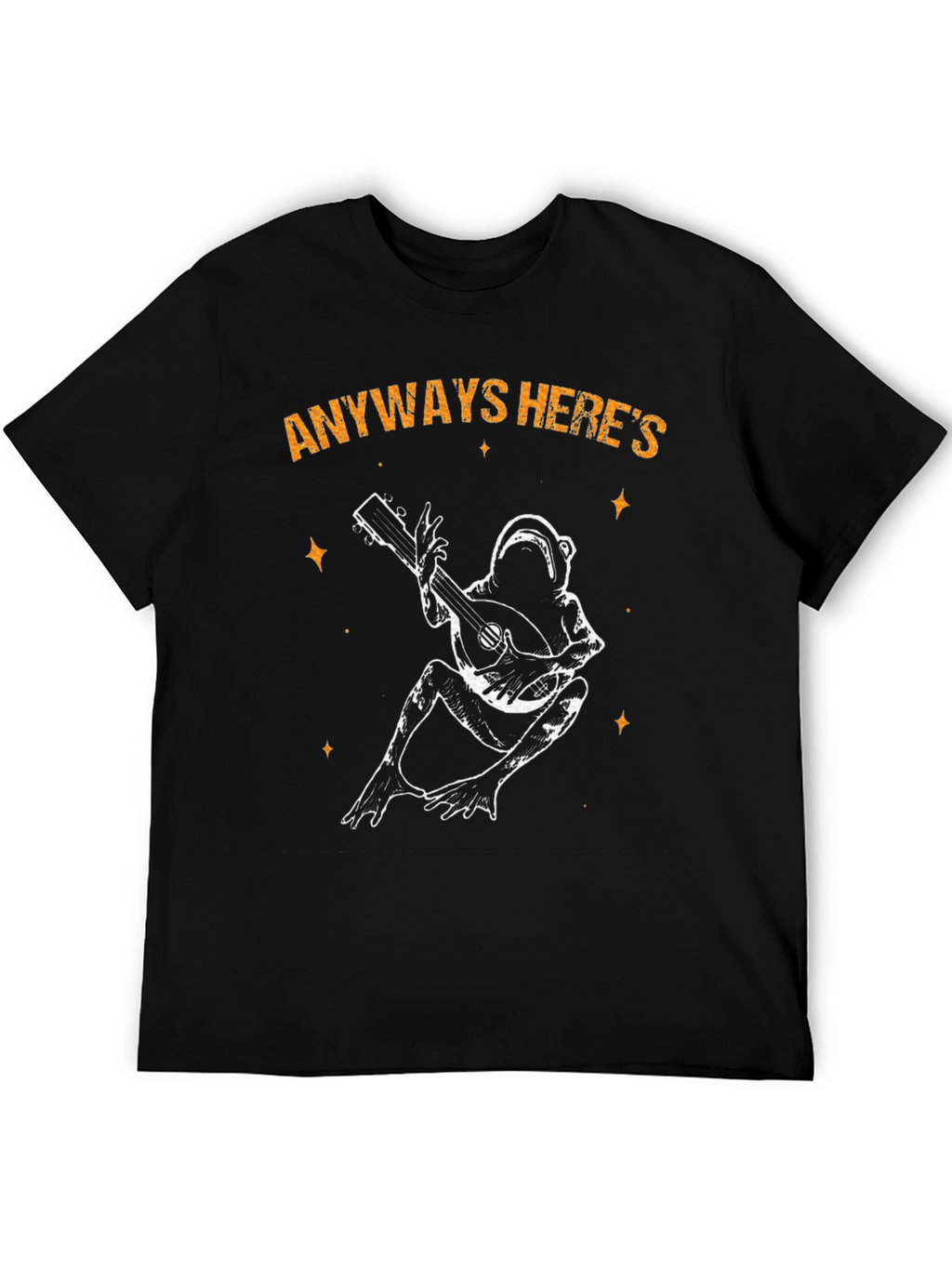 Frog Playing Banjo T-Shirt - Anyways Heres