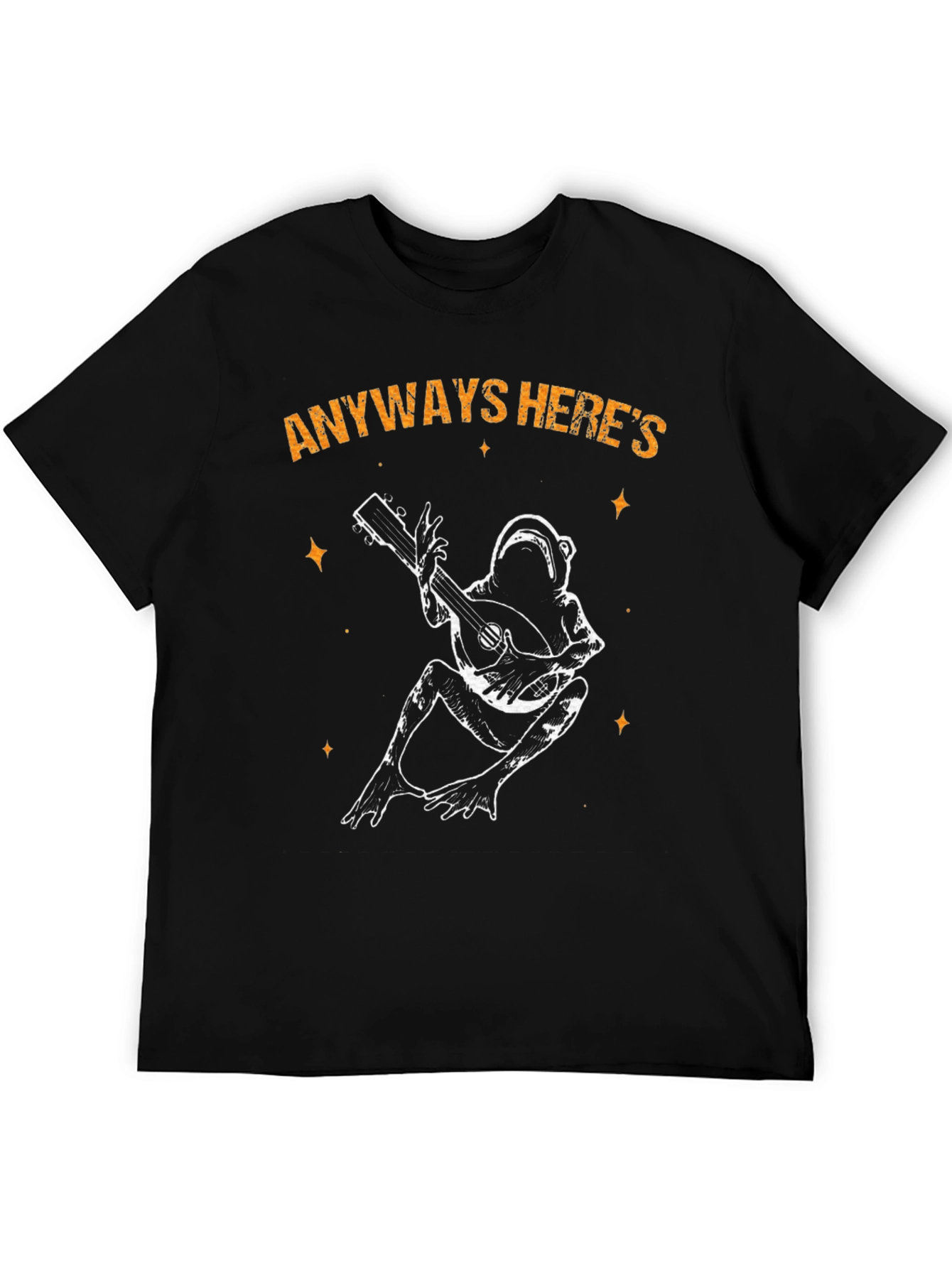 Frog Playing Banjo T-Shirt - Anyways Heres