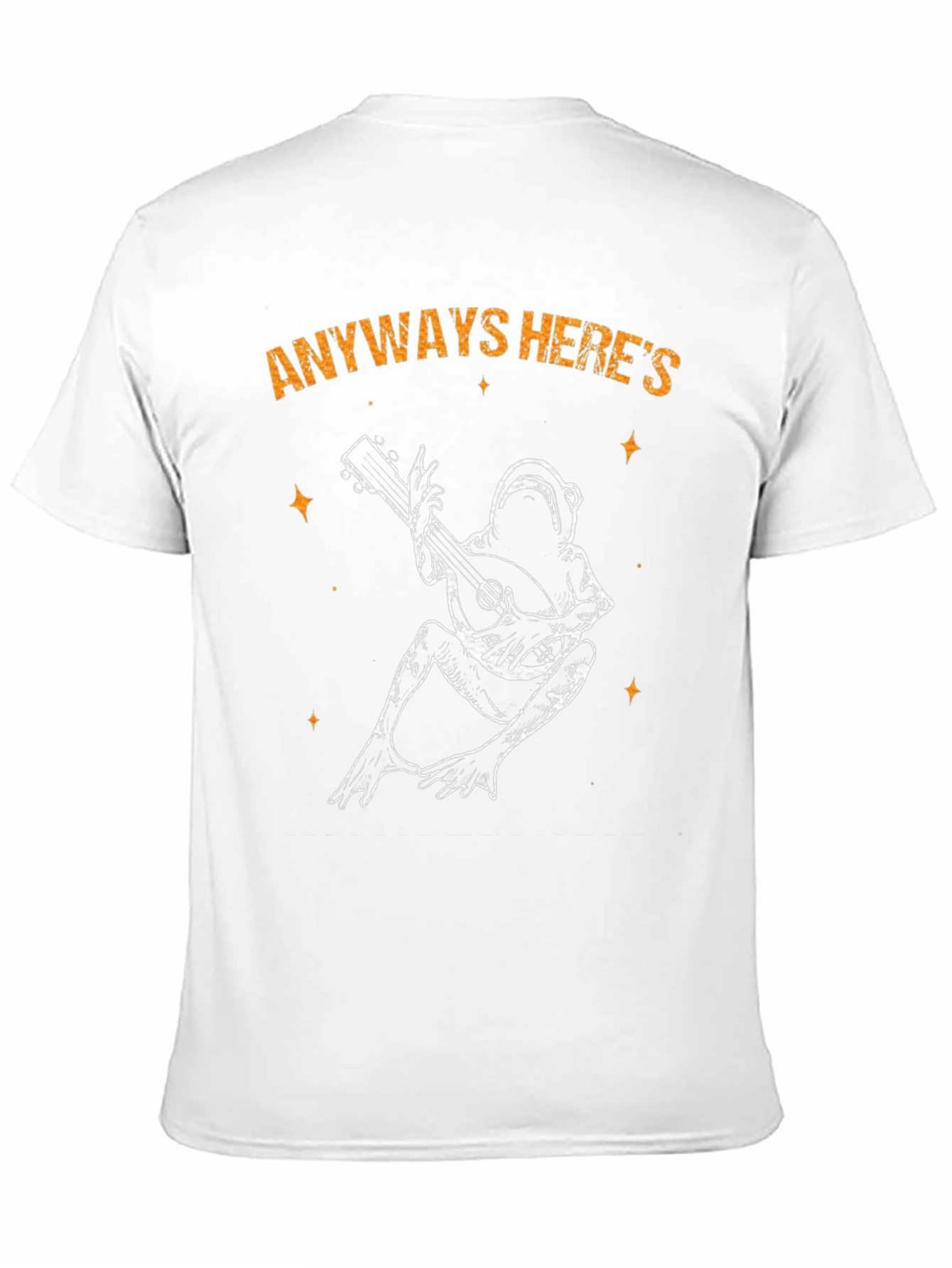 Frog Playing Banjo T-Shirt - Anyways Heres
