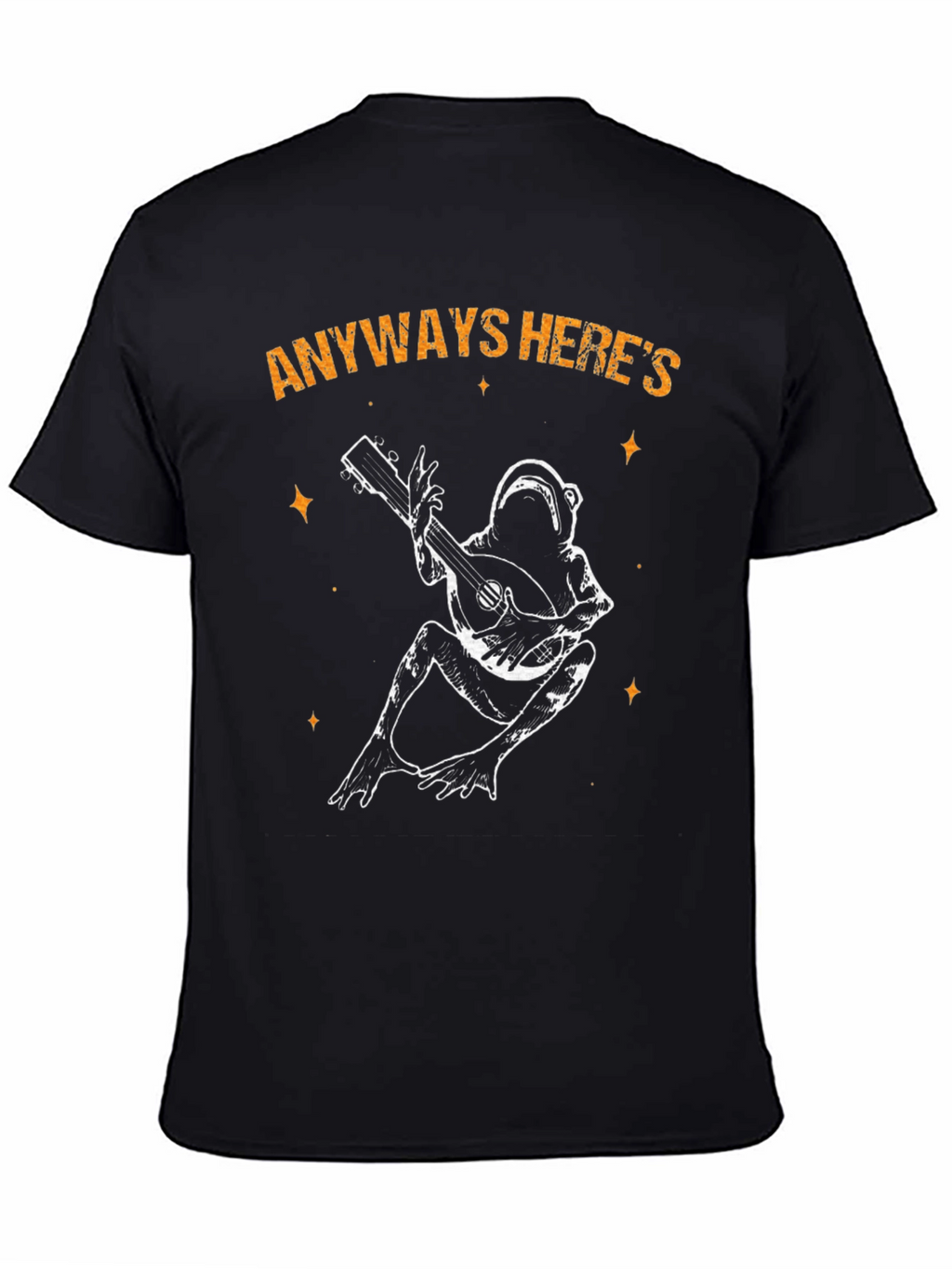 Frog Playing Banjo T-Shirt - Anyways Heres