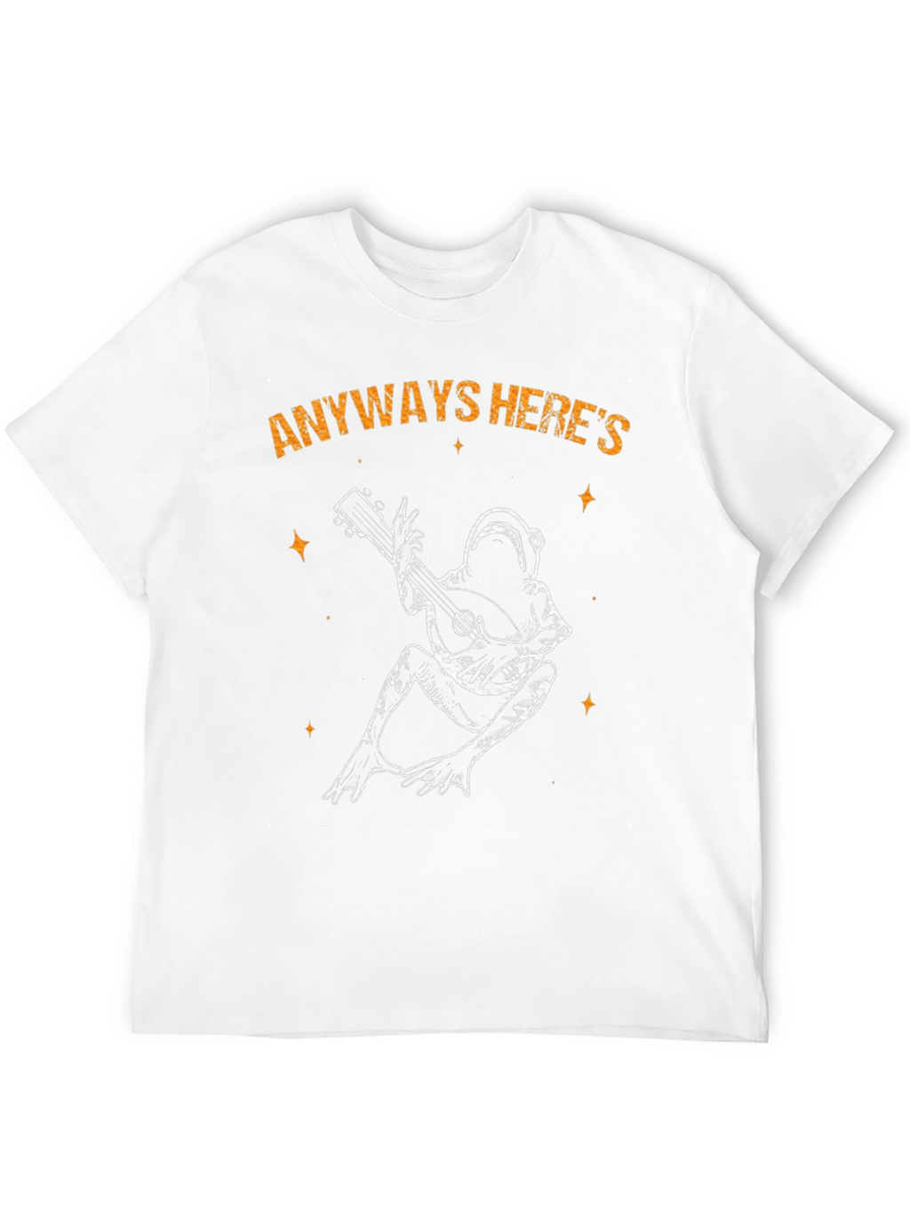Frog Playing Banjo T-Shirt - Anyways Heres