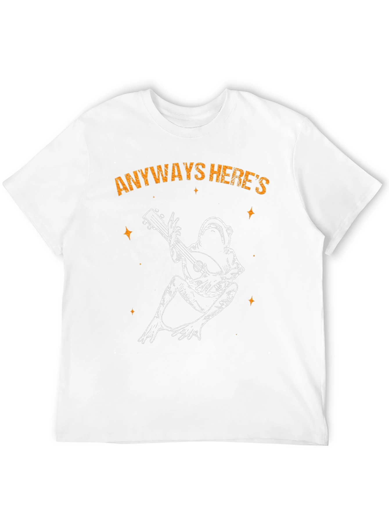Frog Playing Banjo T-Shirt - Anyways Heres
