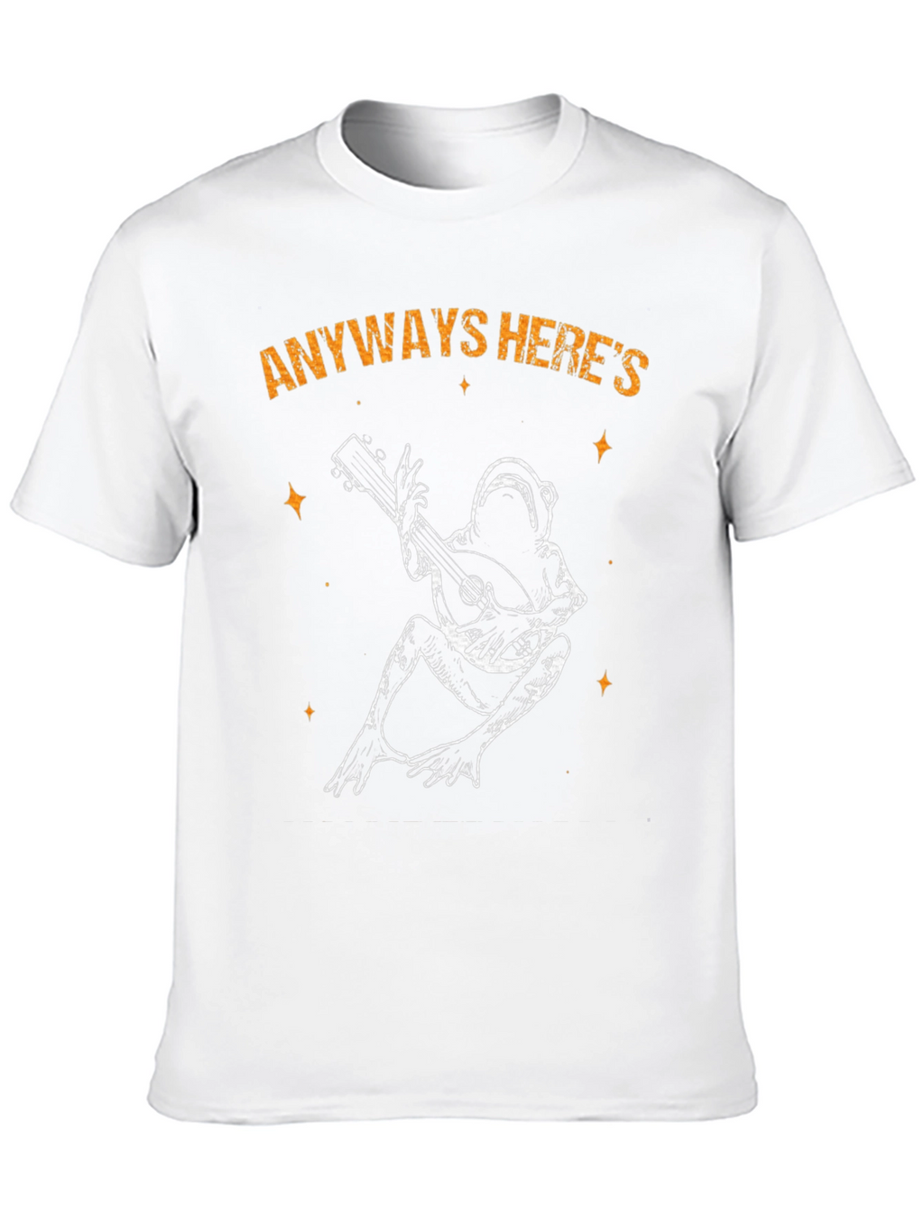 Frog Playing Banjo T-Shirt - Anyways Heres