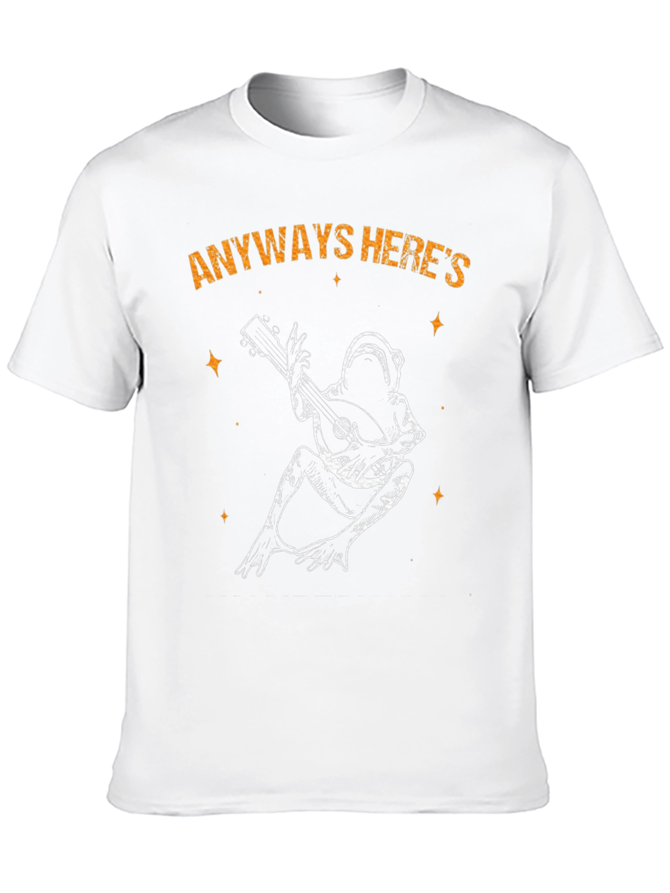 Frog Playing Banjo T-Shirt - Anyways Heres