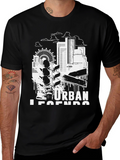 Urban Legends Black Graphic Tee