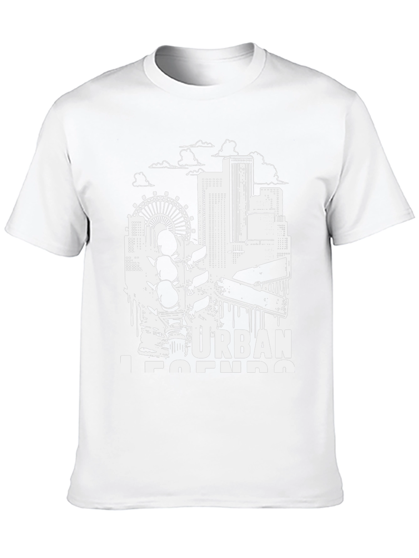 Urban Legends Black Graphic Tee