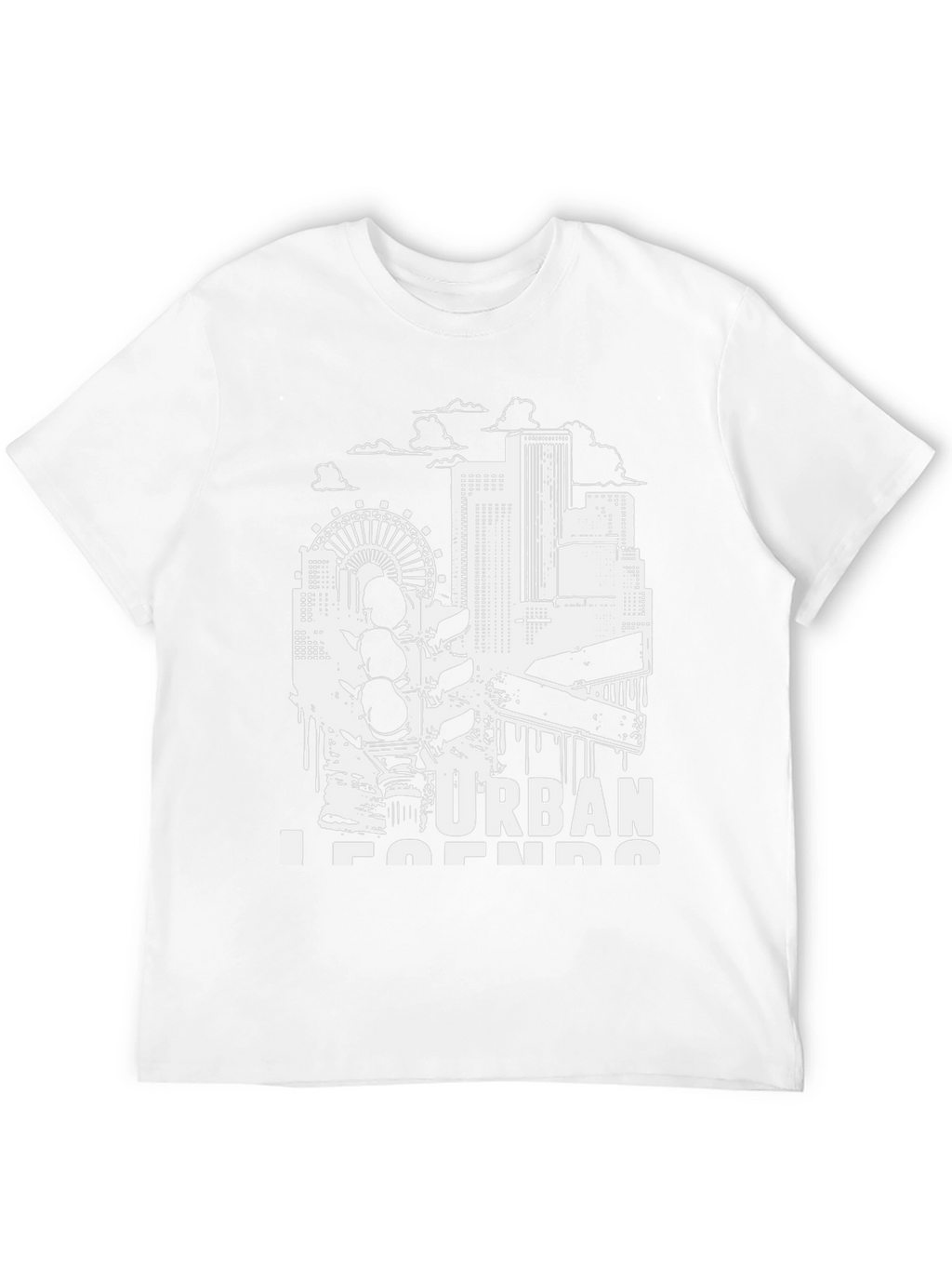 Urban Legends Black Graphic Tee