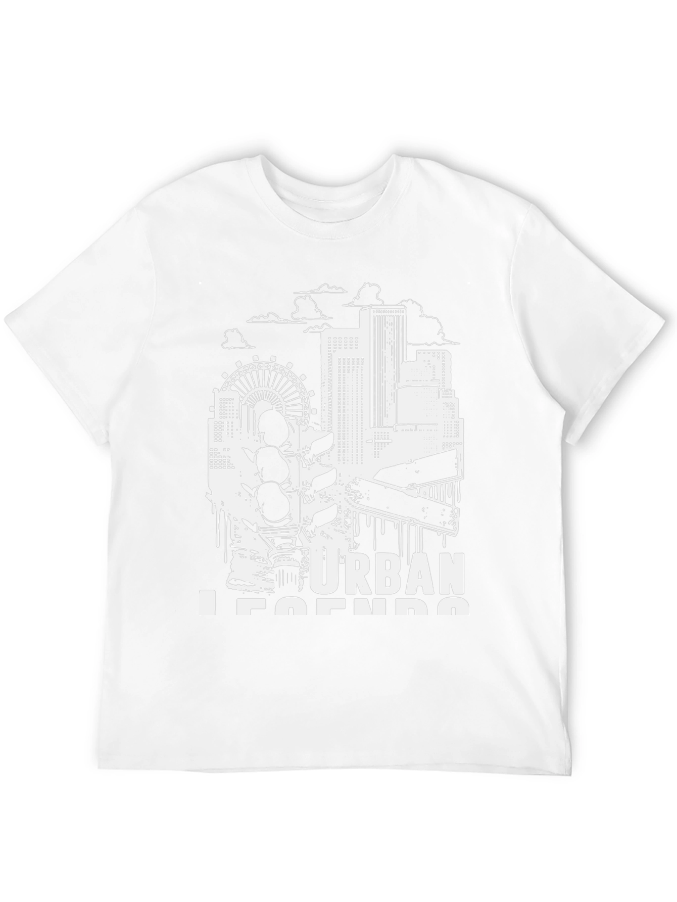 Urban Legends Black Graphic Tee