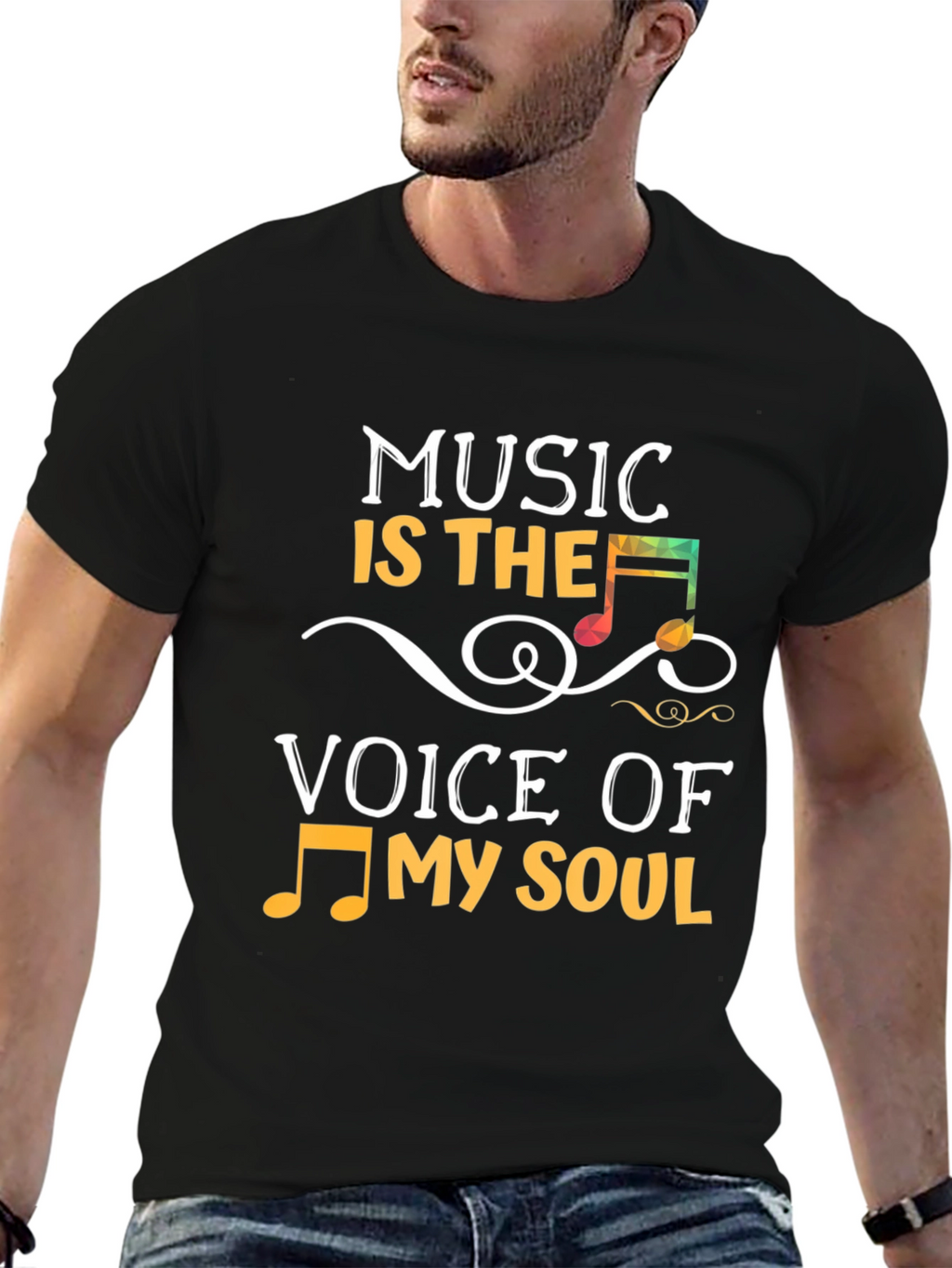 Music Is The Voice Of My Soul T-Shirt