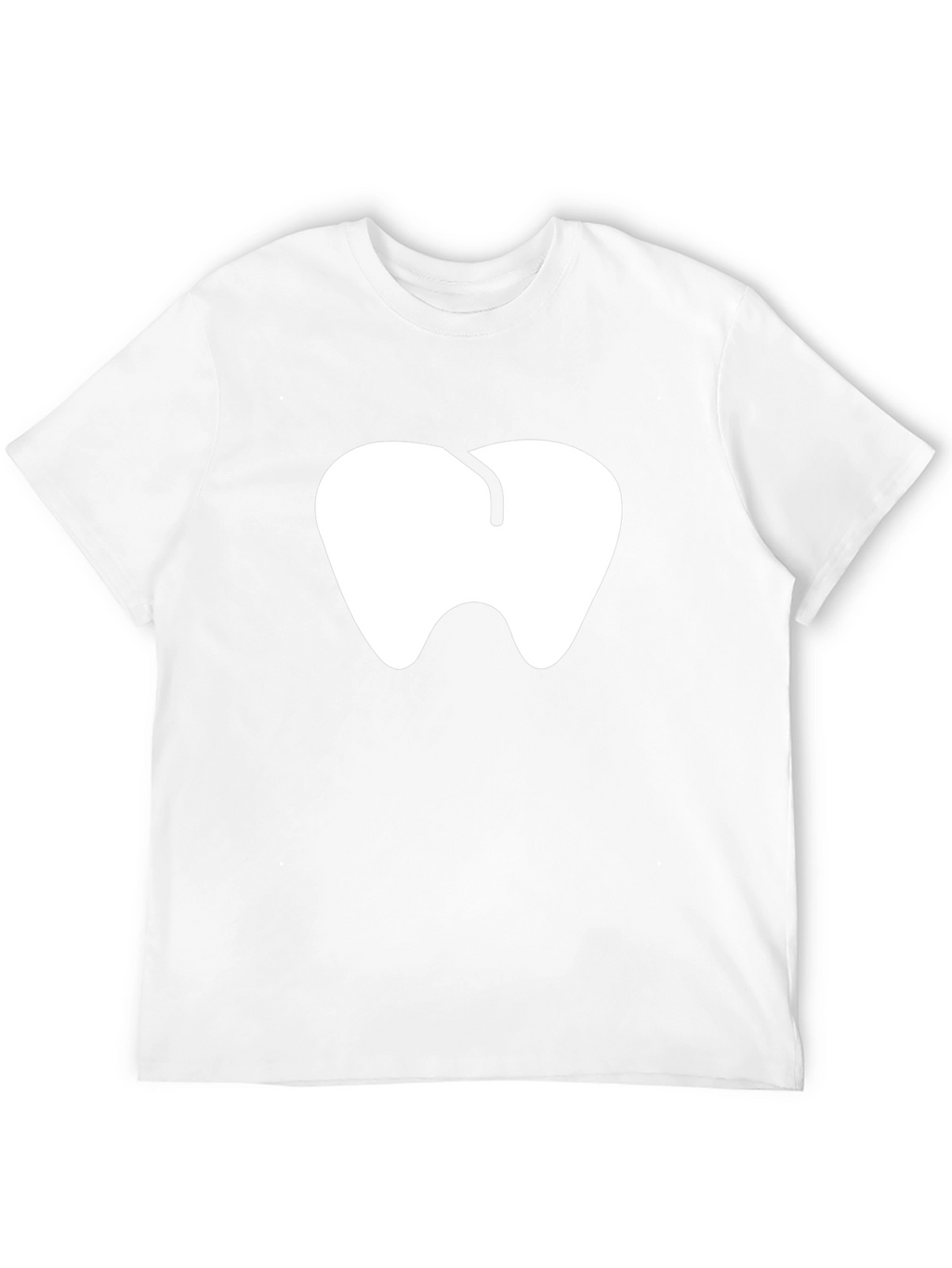 Dentist Tooth Graphic Tee - Black Cotton T-Shirt
