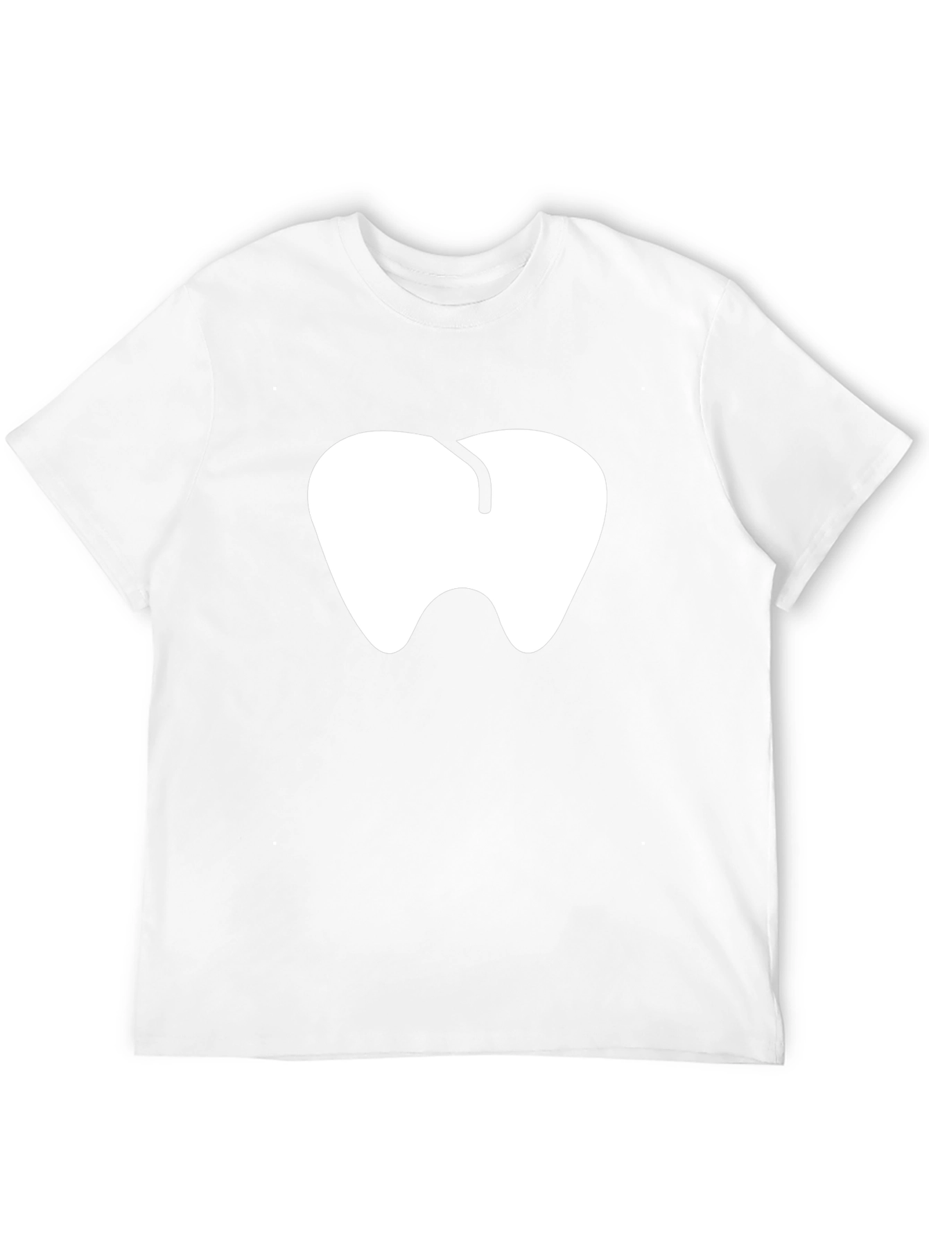 Dentist Tooth Graphic Tee - Black Cotton T-Shirt