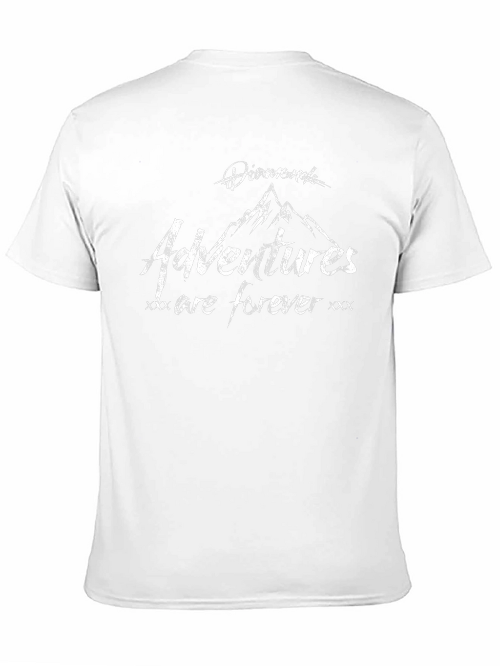 Diamonds Adventures Forever Black Graphic Tee