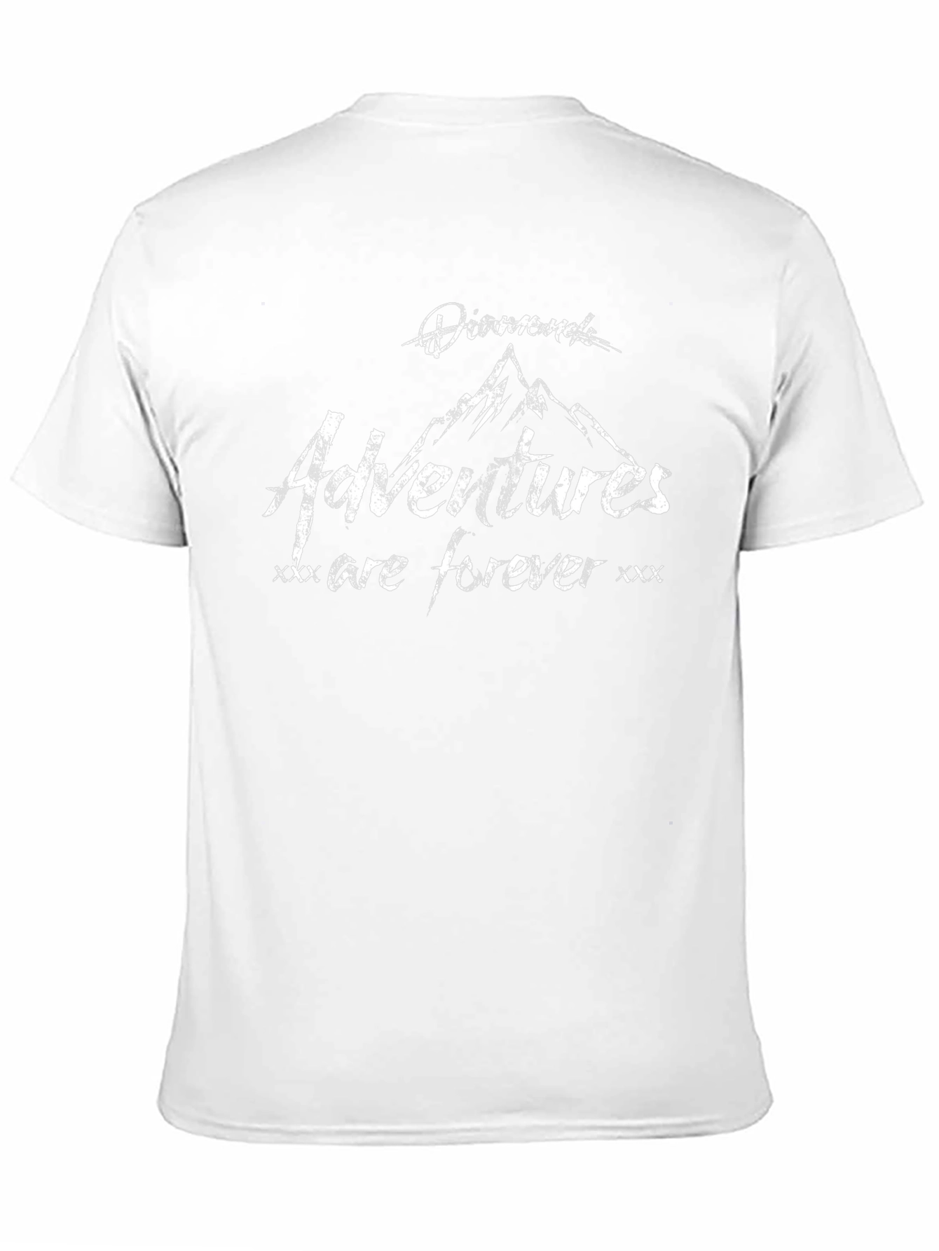 Diamonds Adventures Forever Black Graphic Tee