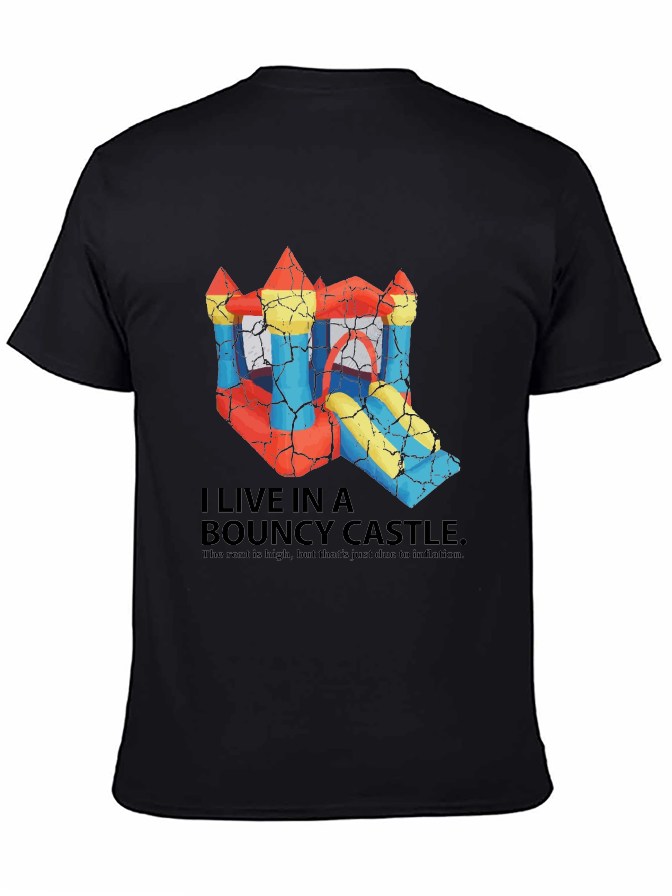 Bouncy Castle T-Shirt: Inflation Humor