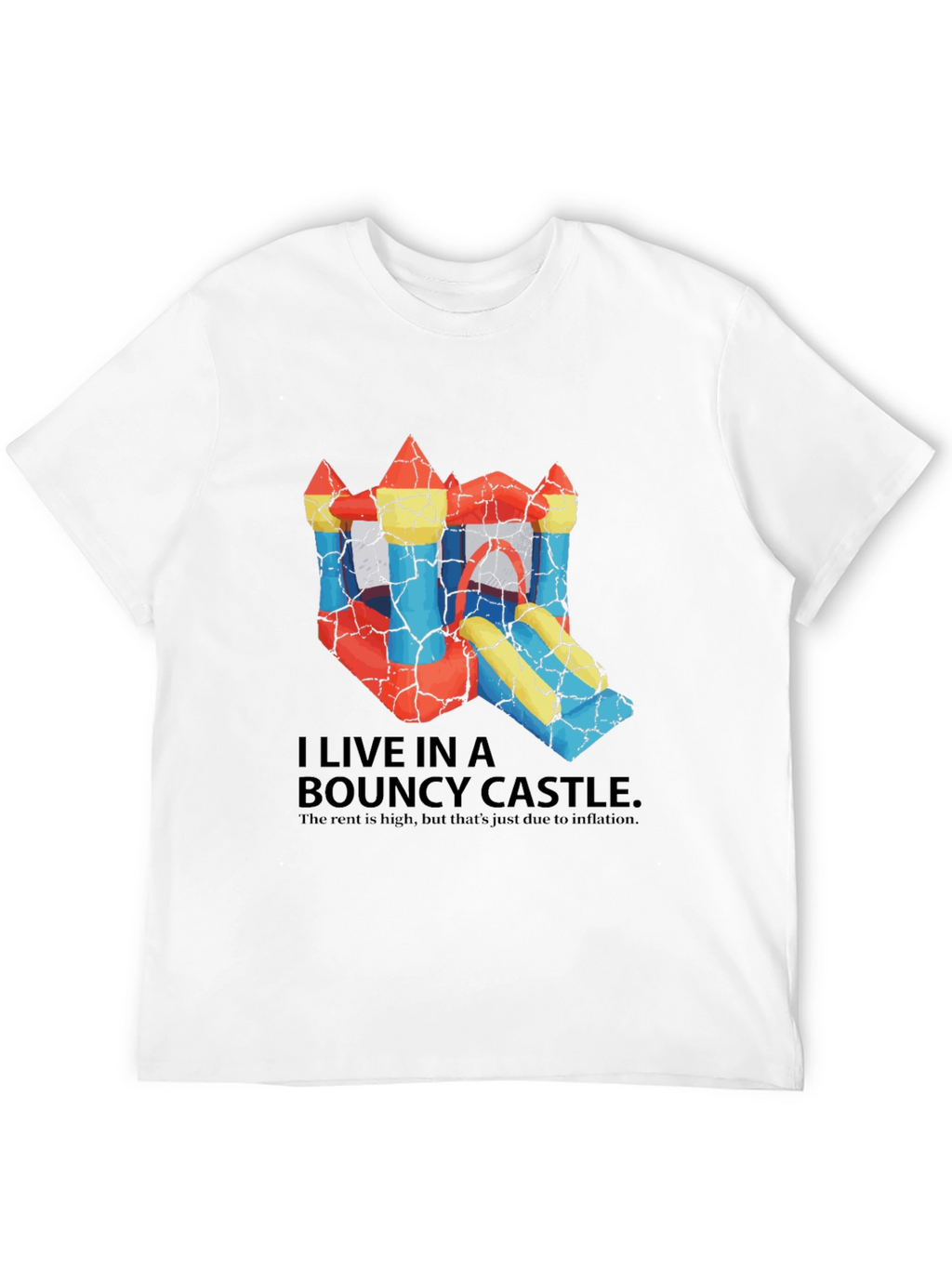 Bouncy Castle T-Shirt: Inflation Humor