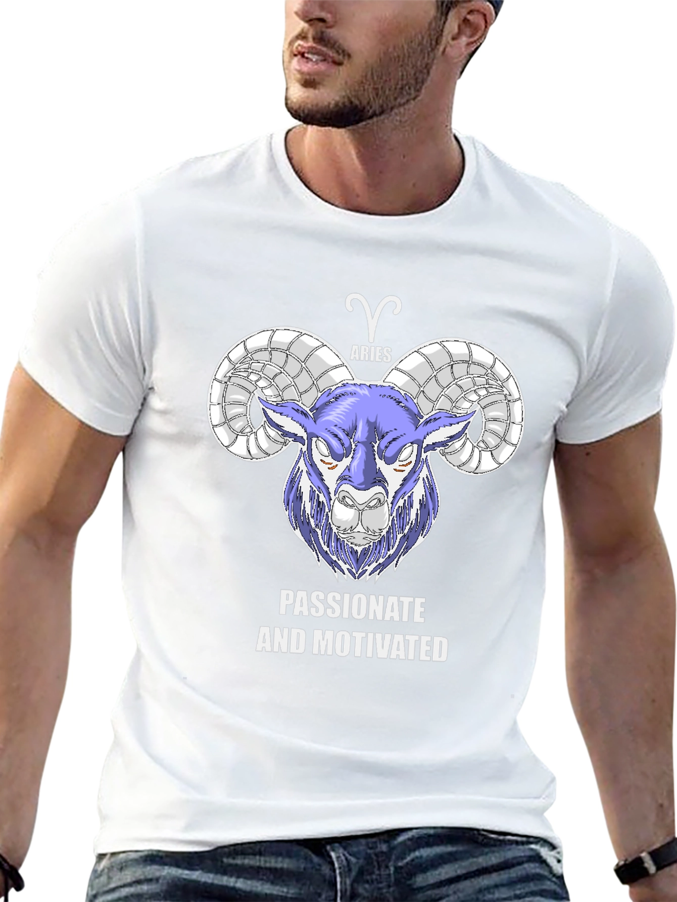 Aries Zodiac T-Shirt - Passionate & Motivated