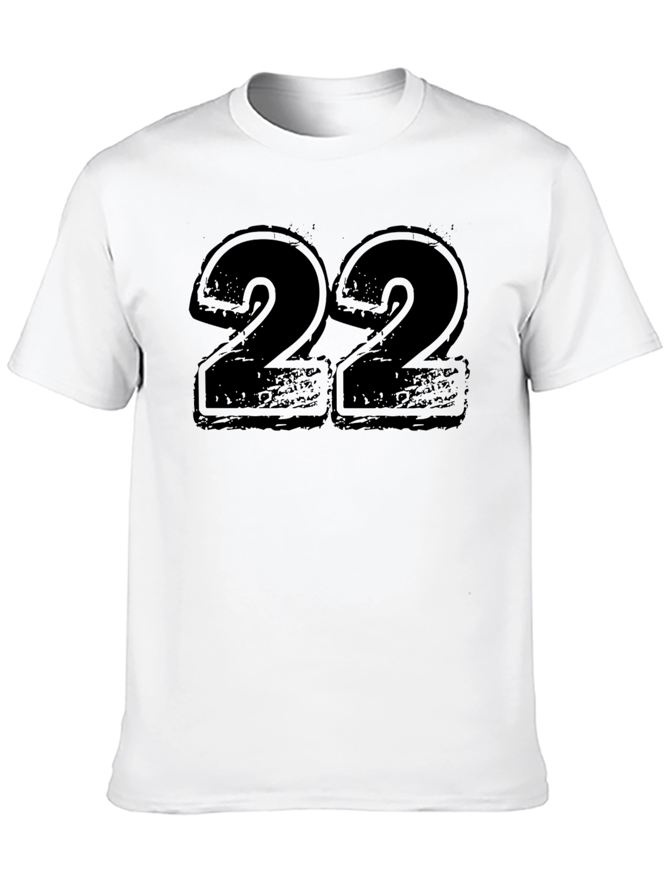 Bold Number 22 Graphic T-Shirt