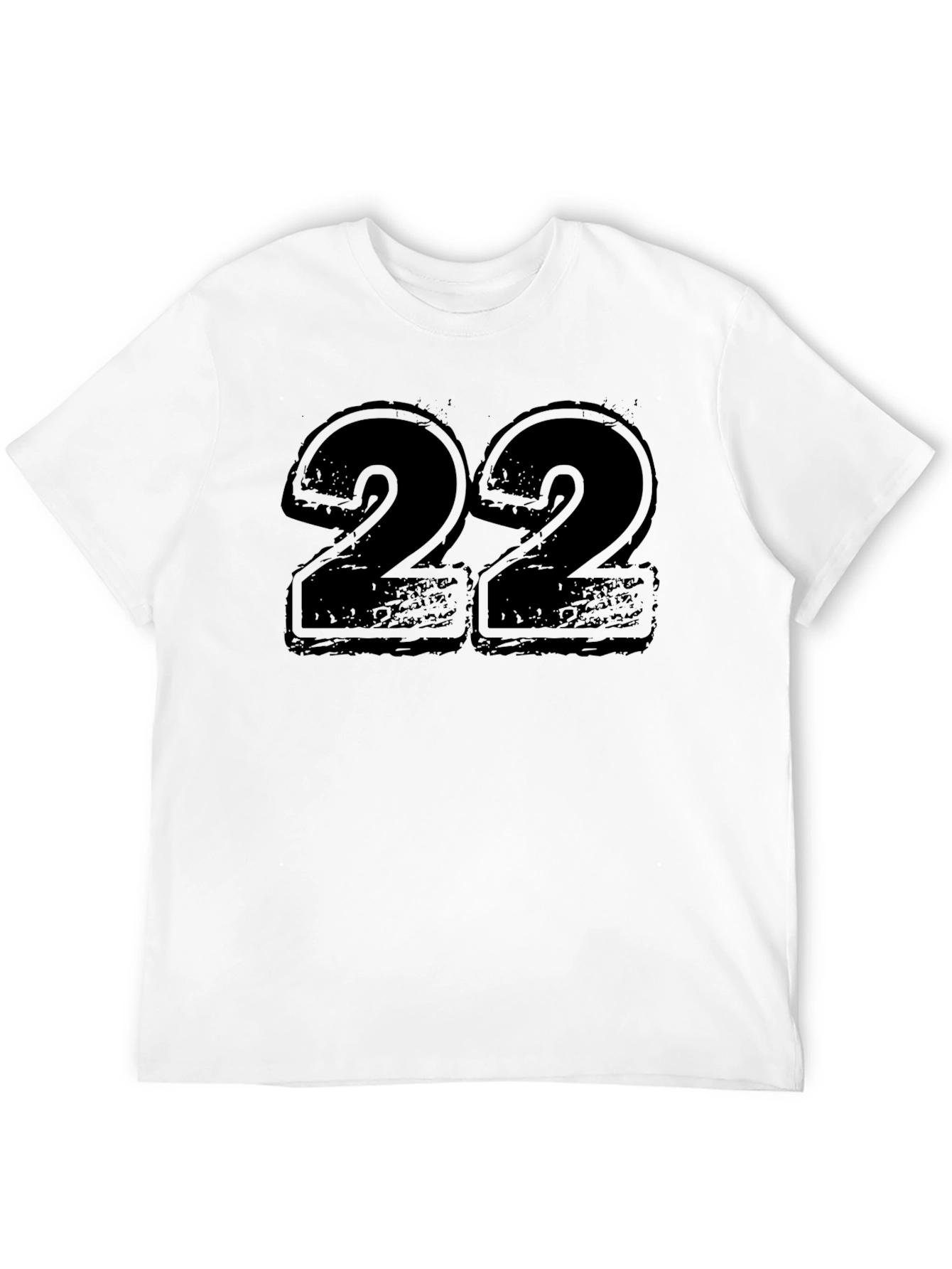 Bold Number 22 Graphic T-Shirt