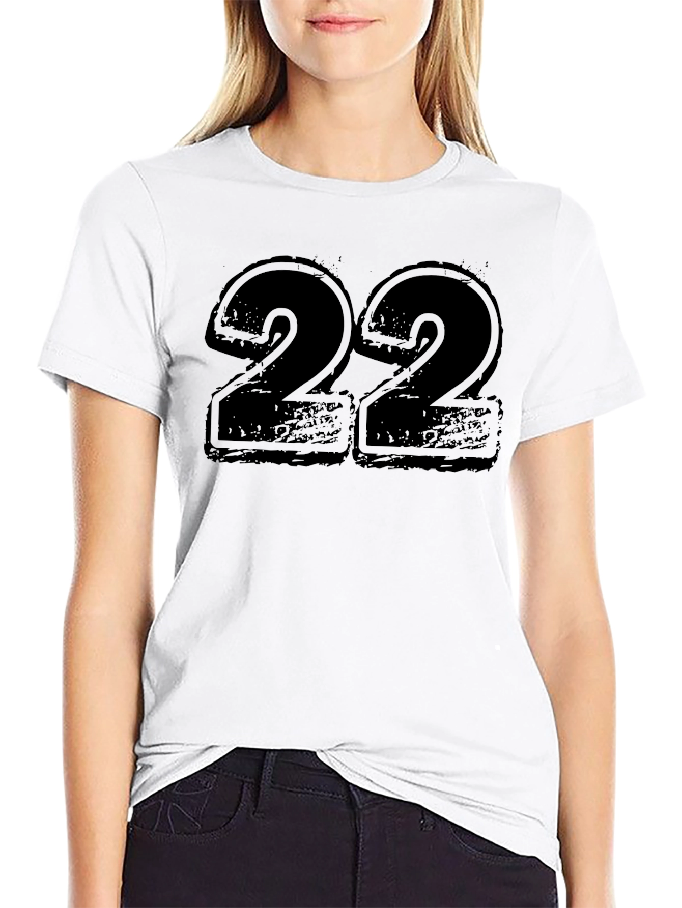Bold Number 22 Graphic T-Shirt