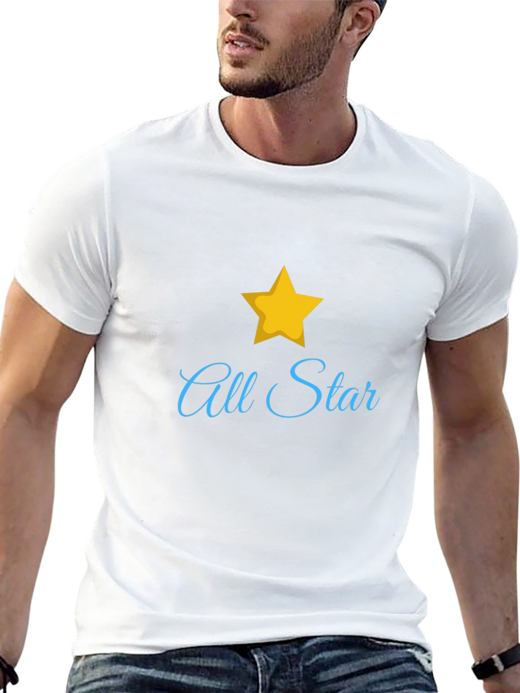All Star Graphic Tee - Soft Cotton Blend