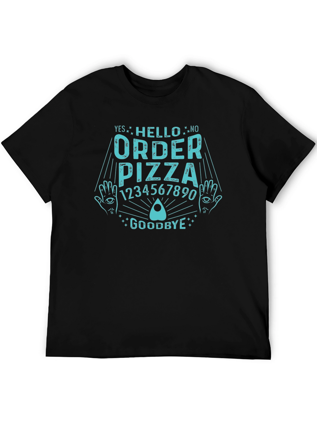 Order Pizza Funny Ouija Board T-Shirt
