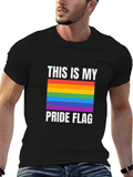 Pride Flag Graphic Tee - Celebrate Love & Equality