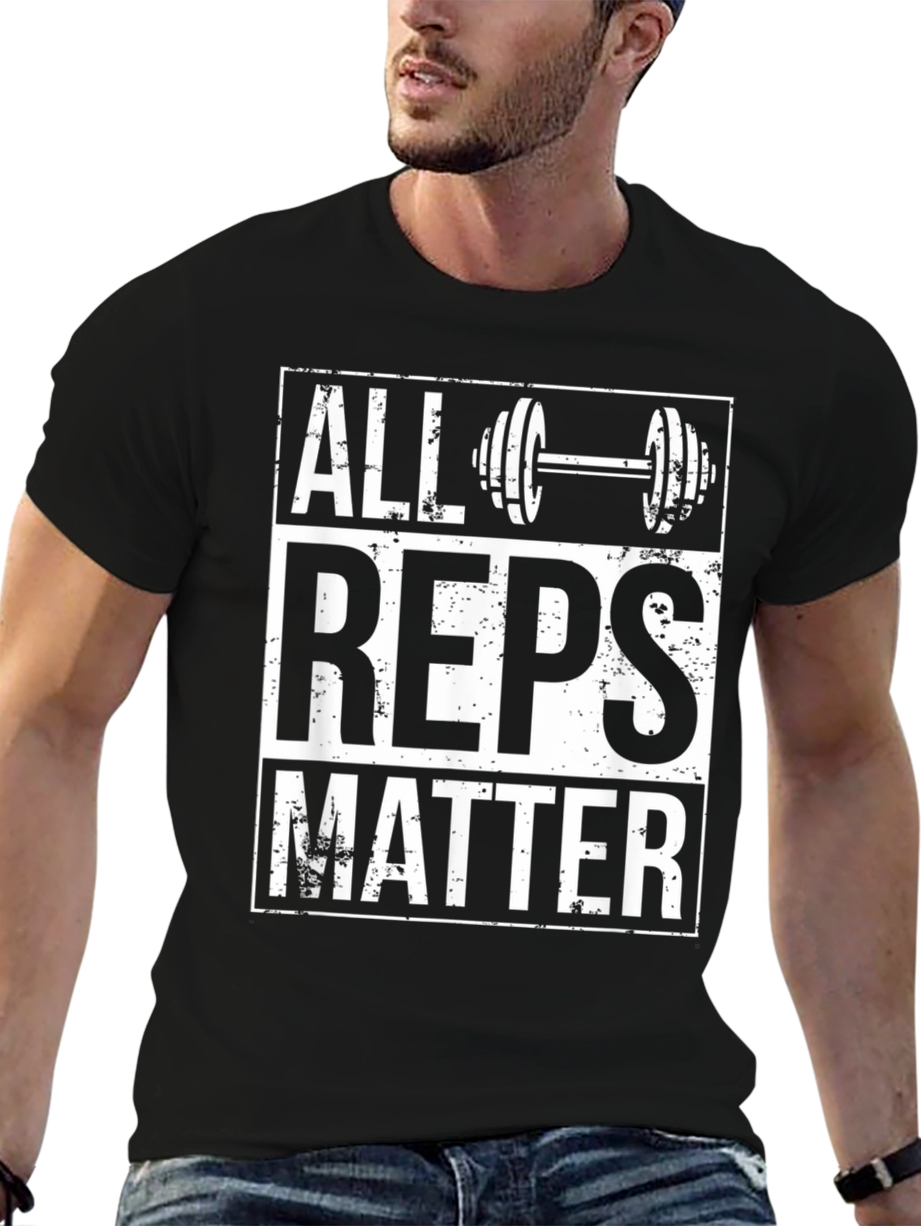 All Reps Matter Gym Workout T-Shirt