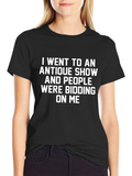 Antique Show Bidding T-Shirt