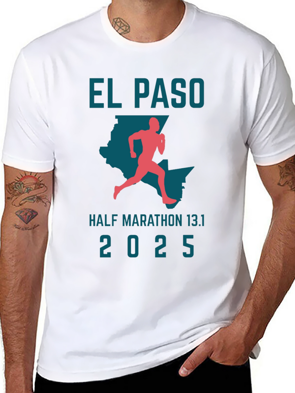 El Paso Half Marathon 2025 T-Shirt