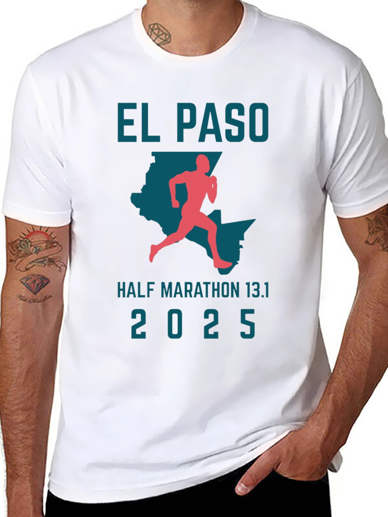 El Paso Half Marathon 2025 T-Shirt