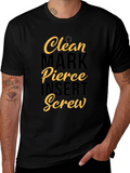 Clean Mark Pierce Insert Screw Graphic Tee