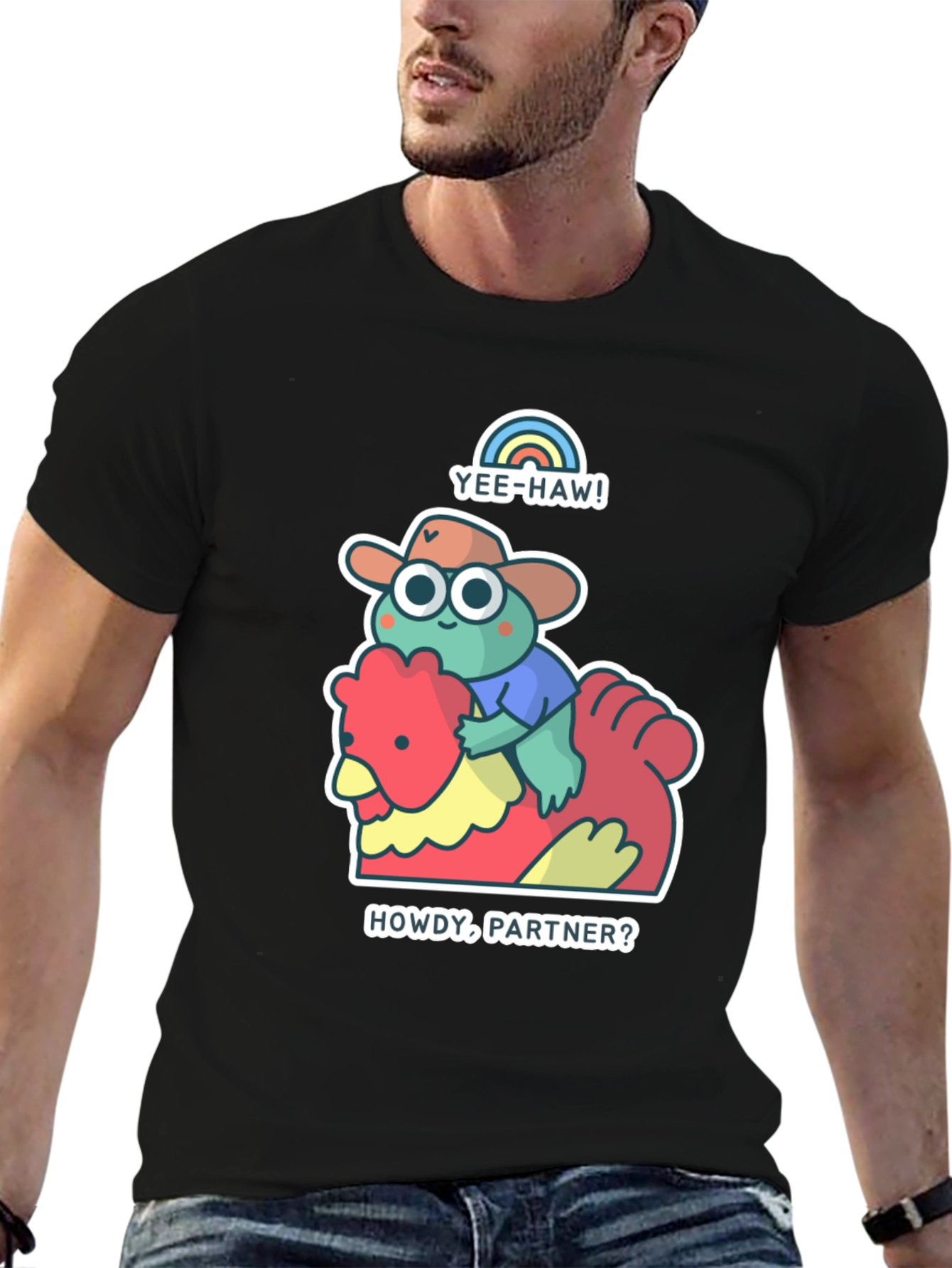 Yee-Haw Frog T-Shirt