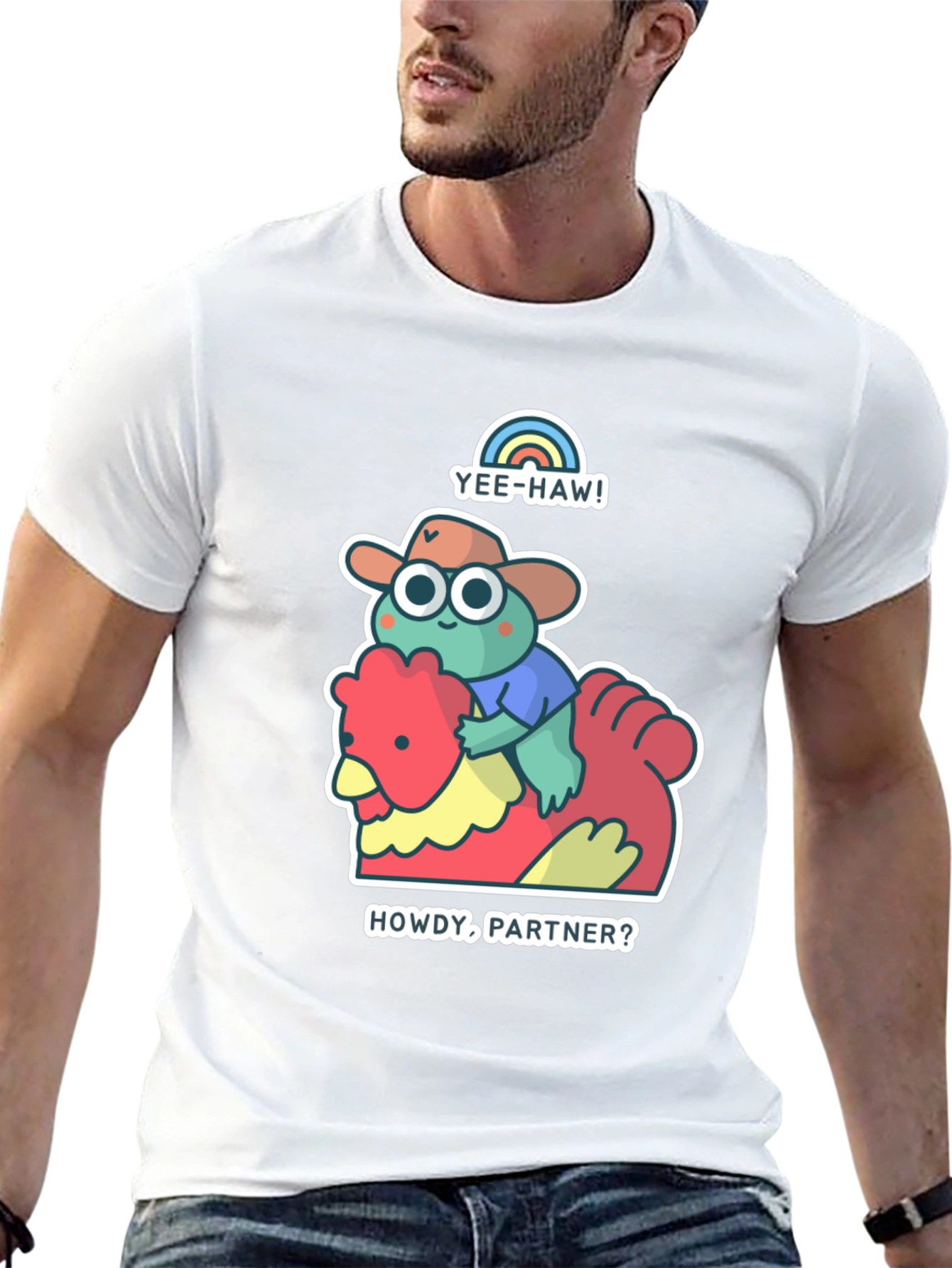 Yee-Haw Frog T-Shirt
