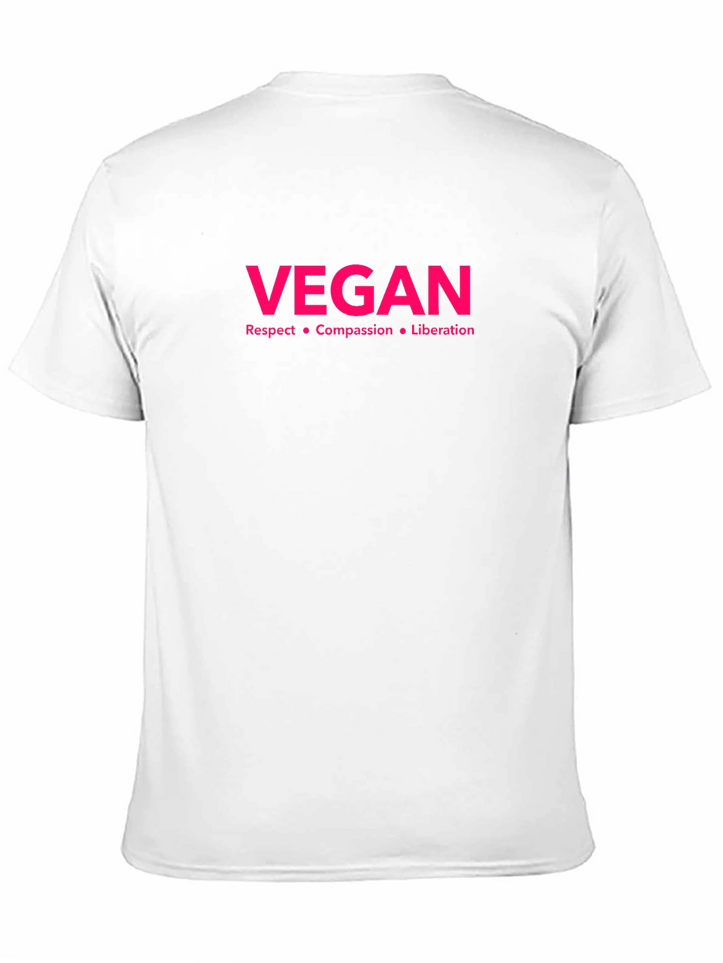 Vegan Respect Compassion Liberation Black T-Shirt