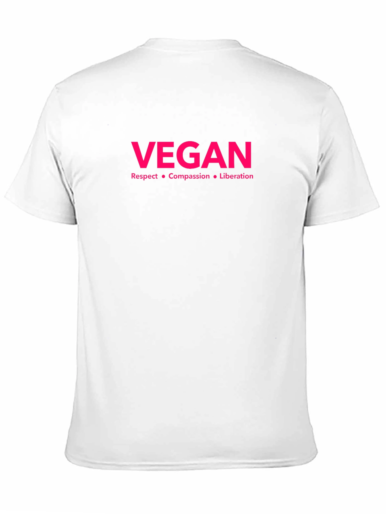 Vegan Respect Compassion Liberation Black T-Shirt