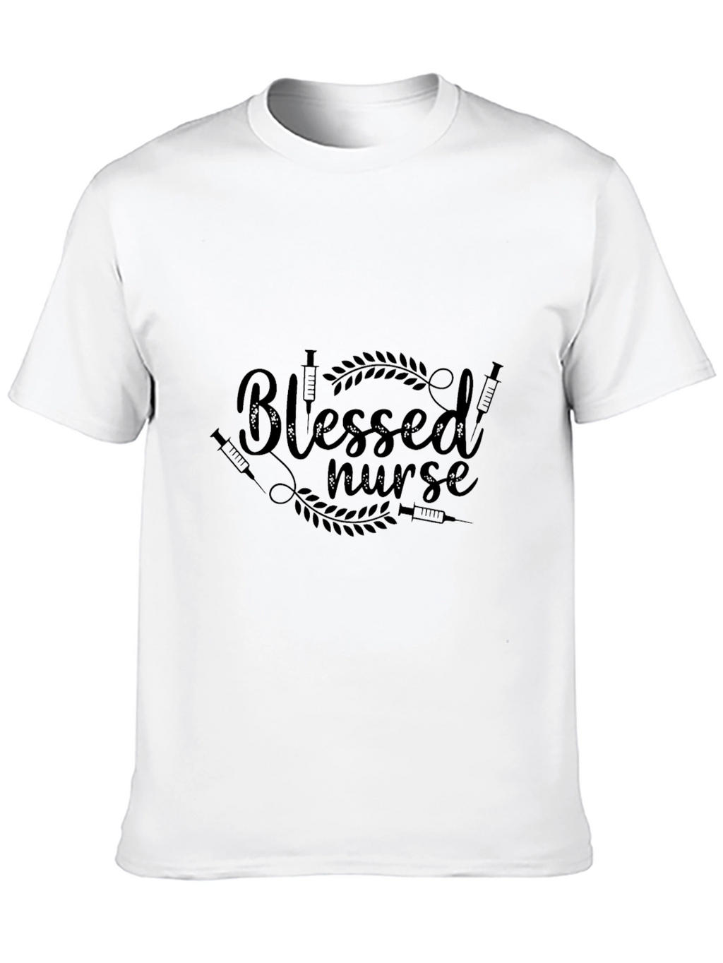 Blessed Nurse Black T-Shirt