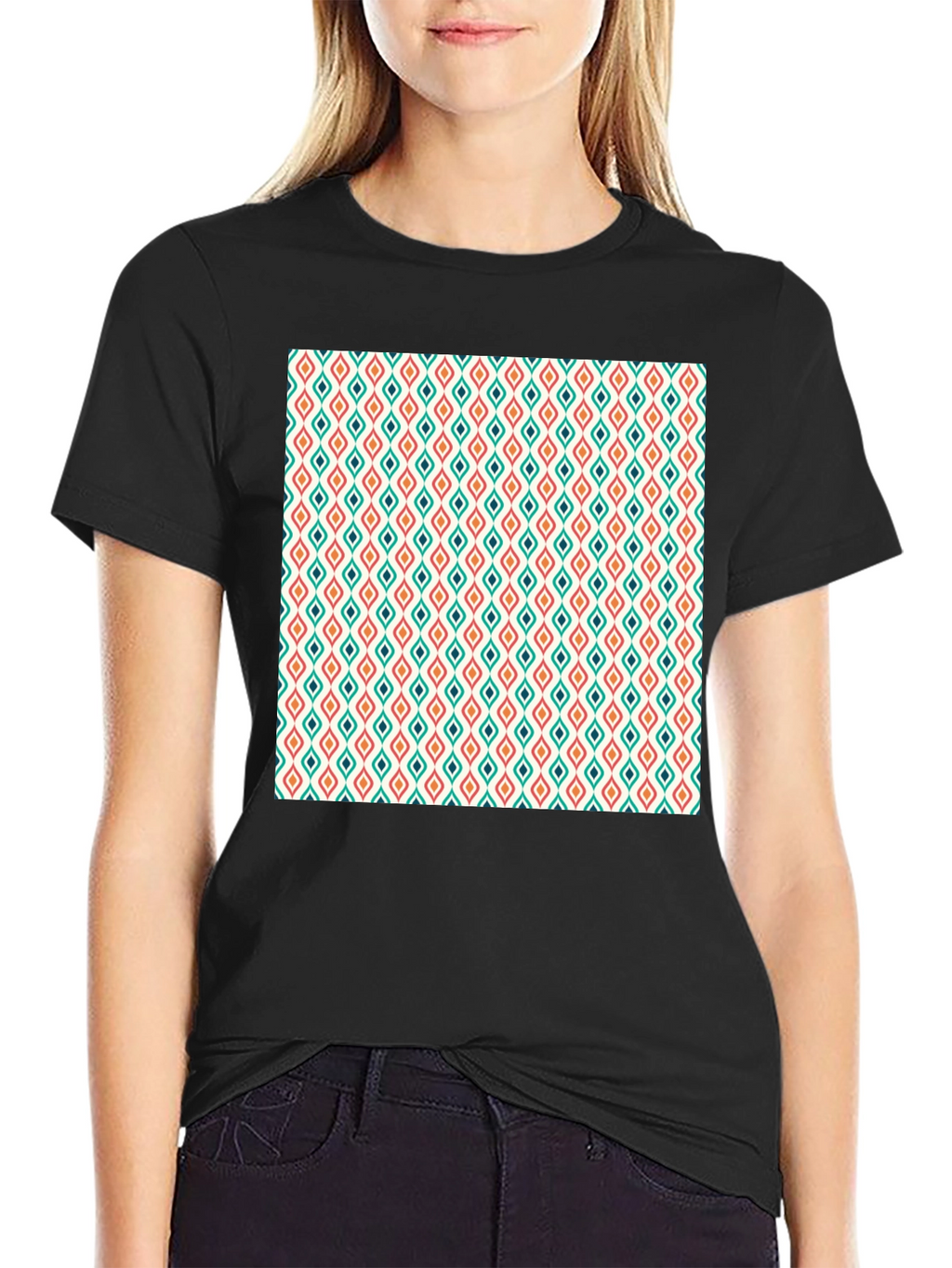 Patterned Tee - Modern Design