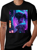 Anime Girl Cyberpunk T-Shirt