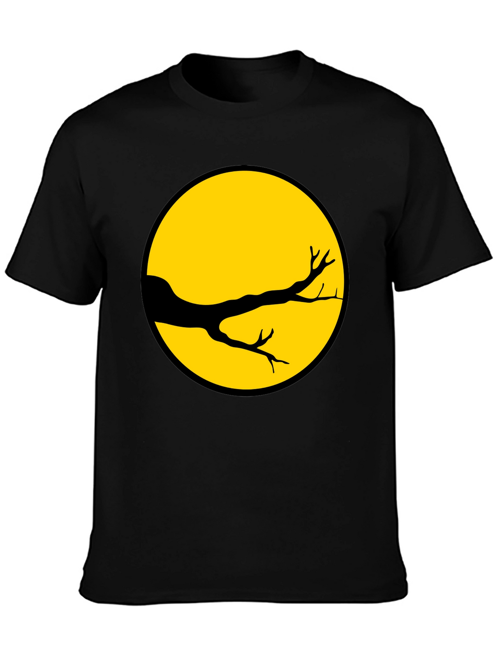 Graphic Tee - Moonlit Branch Design Unisex