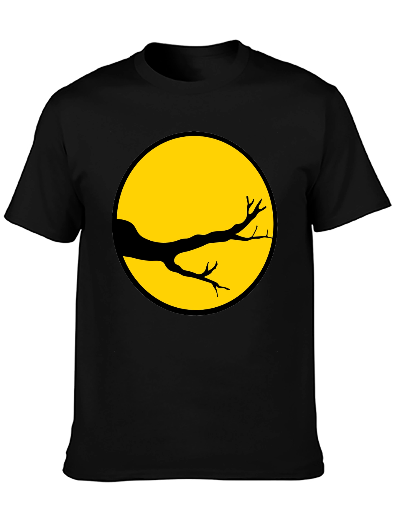 Graphic Tee - Moonlit Branch Design Unisex
