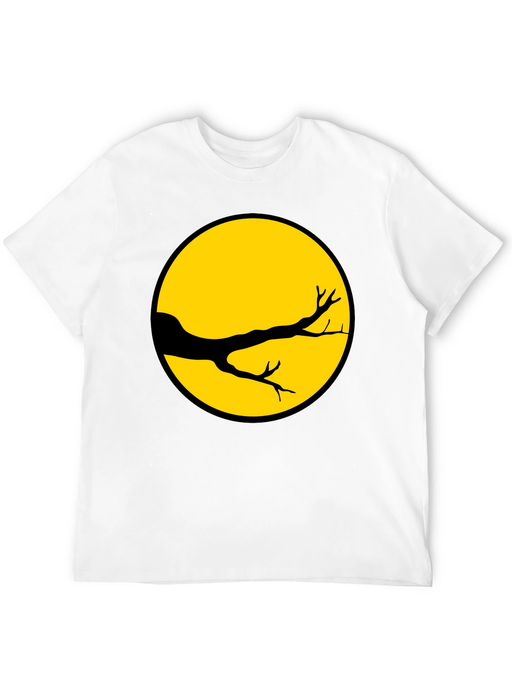Graphic Tee - Moonlit Branch Design Unisex