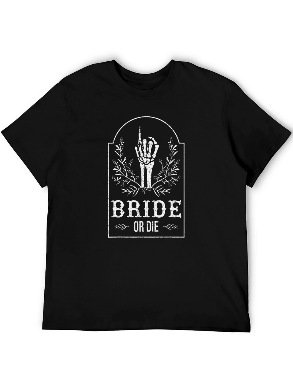 Bride or Die Graphic Tee - Halloween Wedding