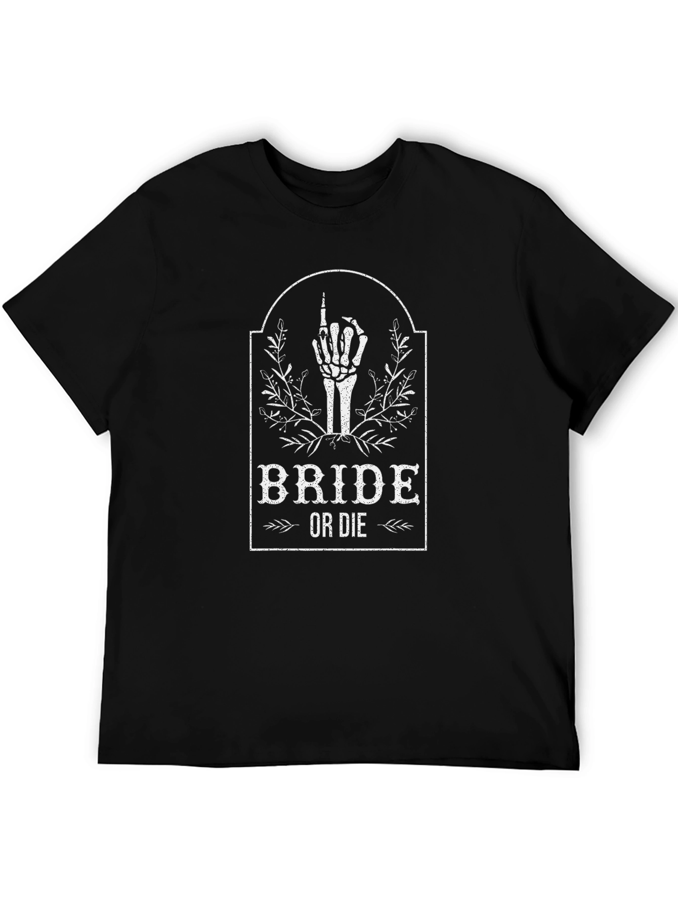 Bride or Die Graphic Tee - Halloween Wedding
