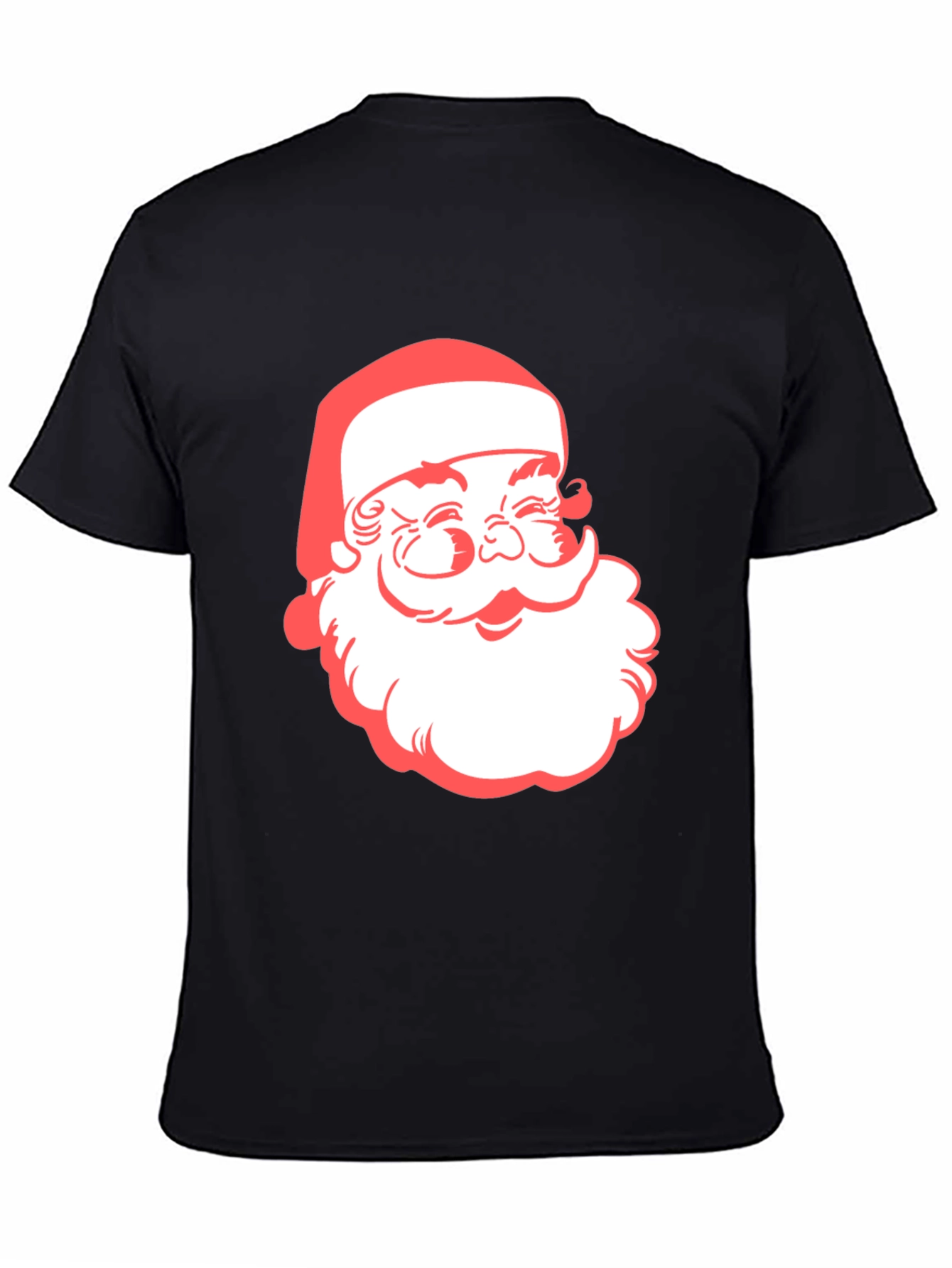Santa Graphic T-Shirt - Holiday Style