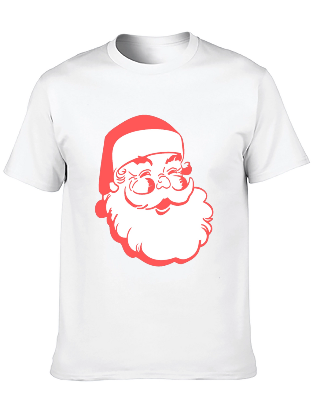 Santa Graphic T-Shirt - Holiday Style