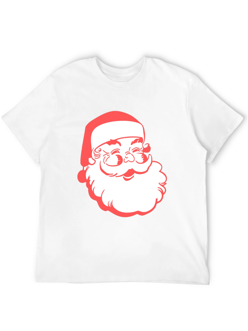 Santa Graphic T-Shirt - Holiday Style