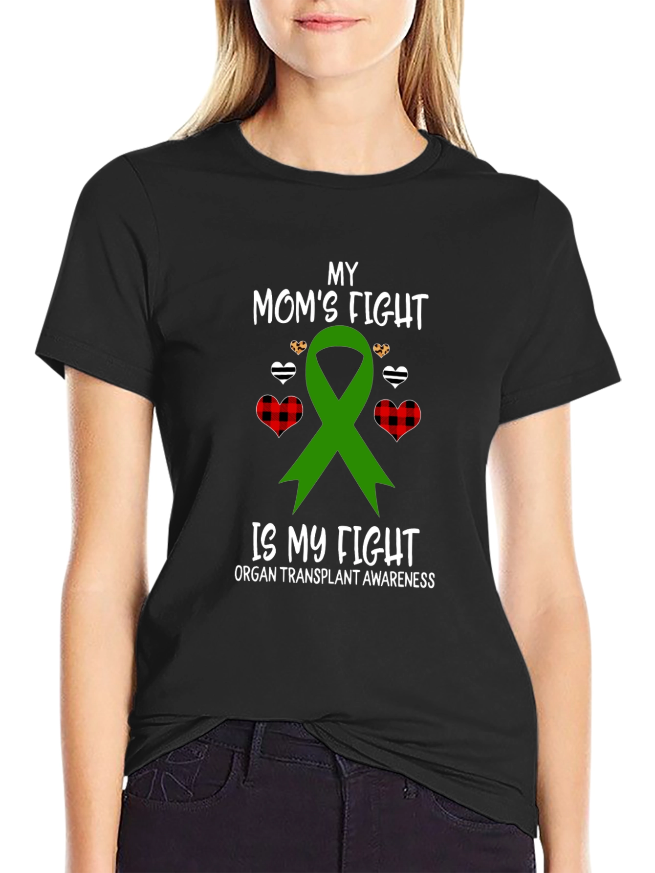 Organ Transplant Awareness T-Shirt: My Moms Fight