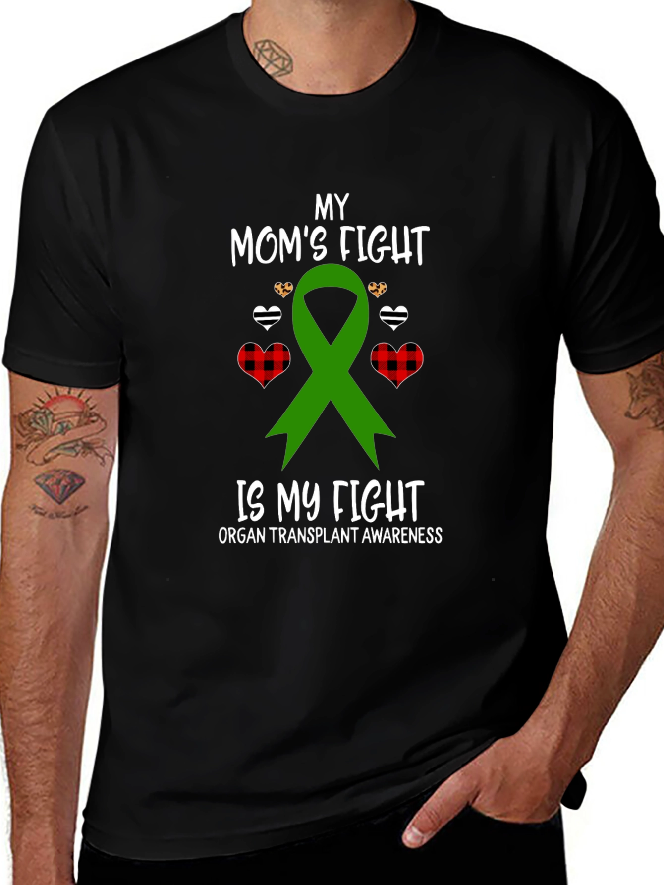 Organ Transplant Awareness T-Shirt: My Moms Fight
