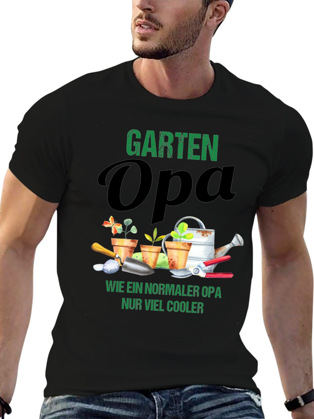 Garten Opa - Cool Gardener Grandfather T-Shirt